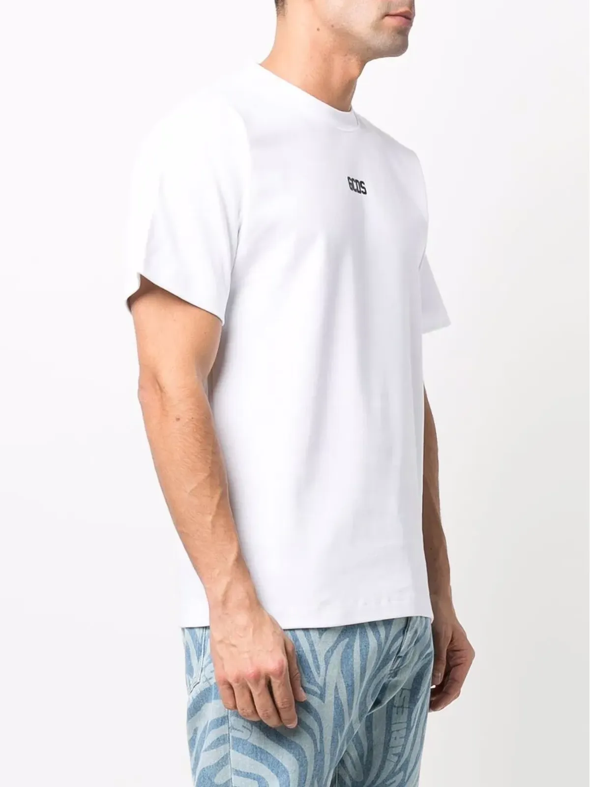 GCDS ロゴプリント半袖Tシャツ - White - 画像3