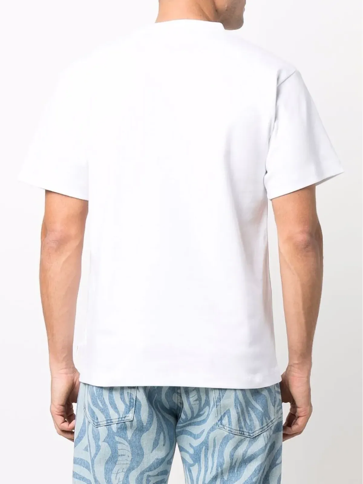 GCDS ロゴプリント半袖Tシャツ - White - 画像4