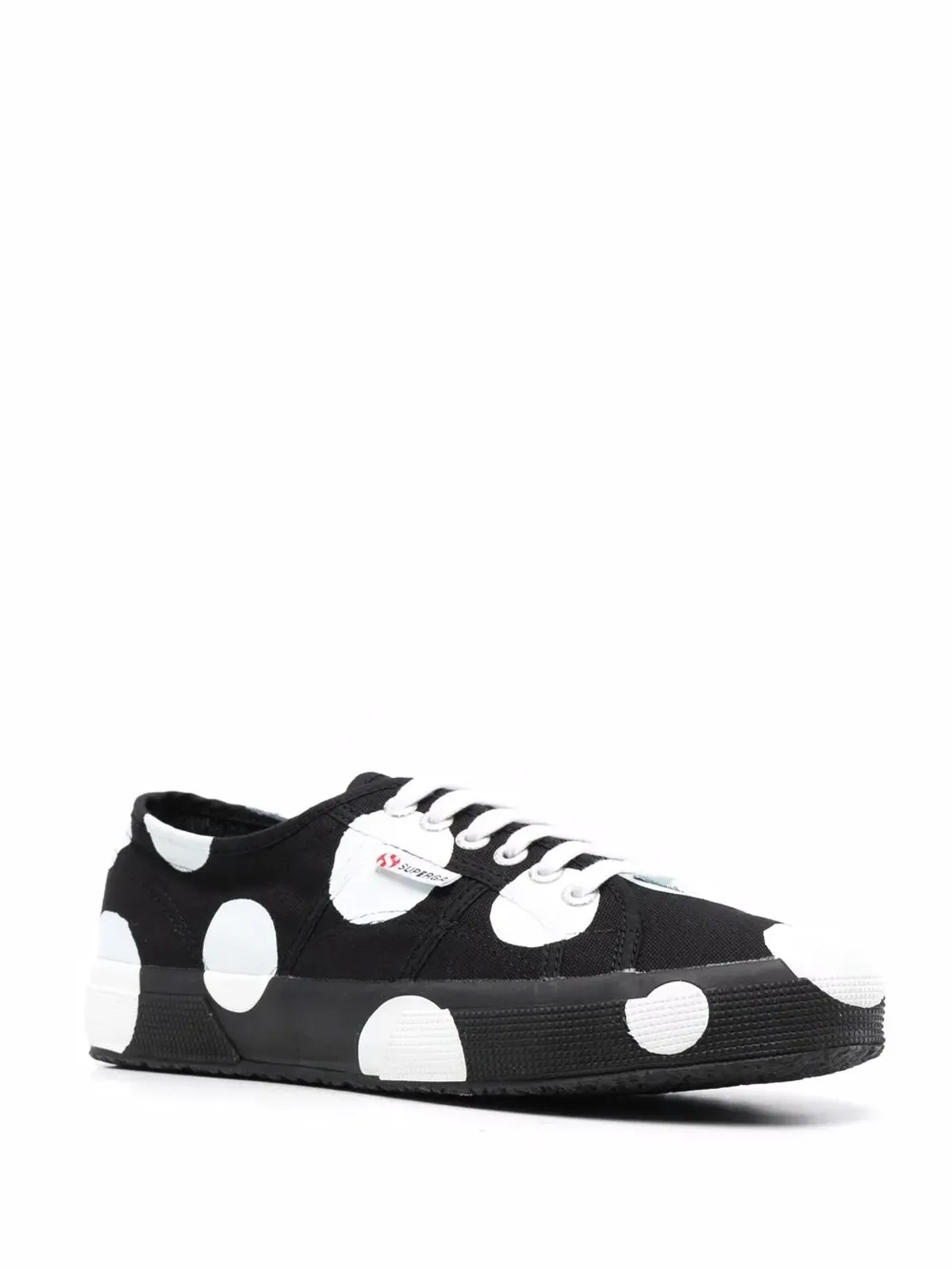 Superga スポットプリント ロー・トップ スニーカー - White - 画像2