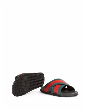 Gucci ウェブディテール・スライド - サムネイル5