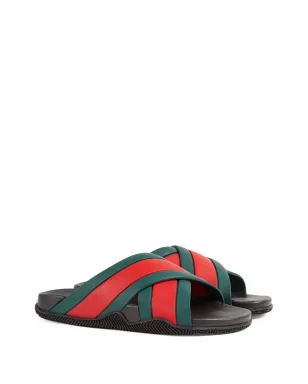 Gucci ウェブディテール・スライド - サムネイル2