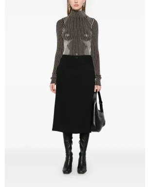 Balenciaga レイヤードミディスカート - サムネイル2