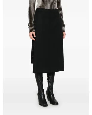 Balenciaga レイヤードミディスカート - サムネイル3