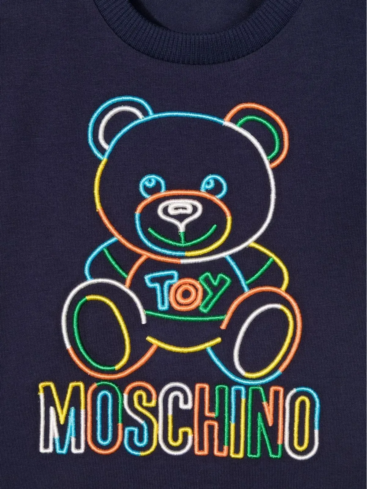 Moschino Kids テディベアモチーフ Tシャツ - Blue - 画像3