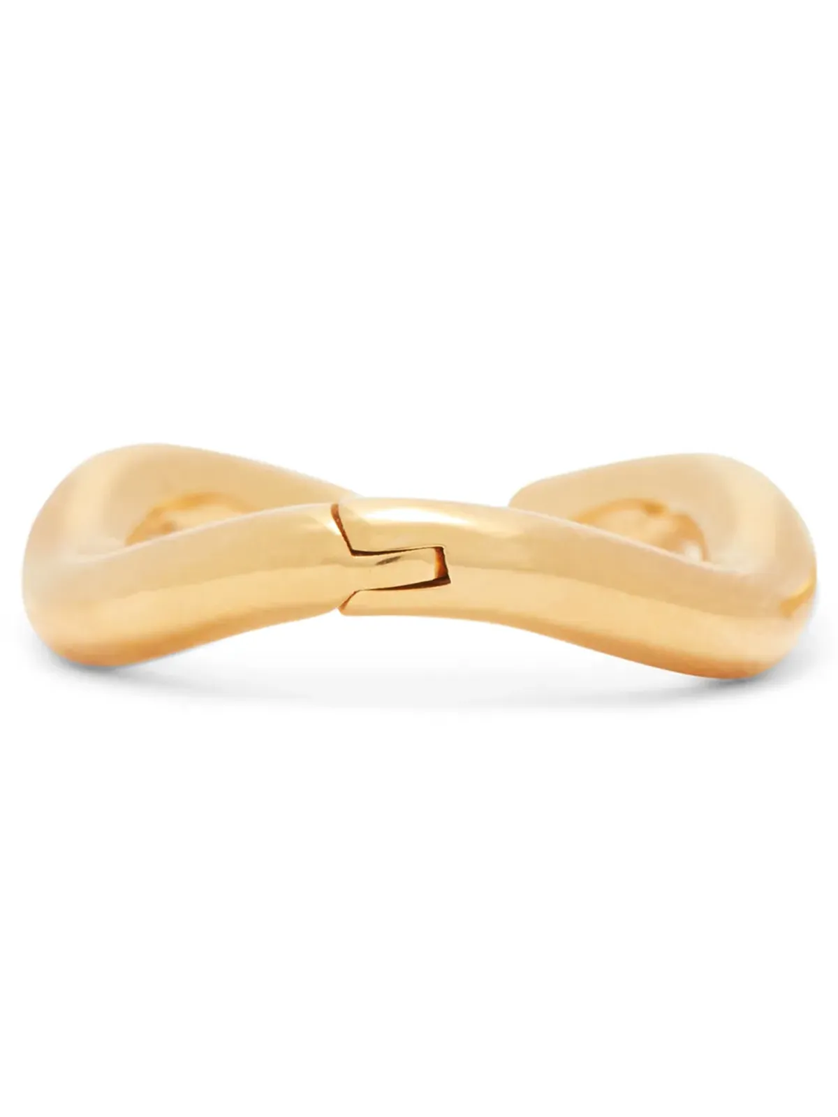 Charlotte Chesnais Wave hoop earrings - Gold - 画像2