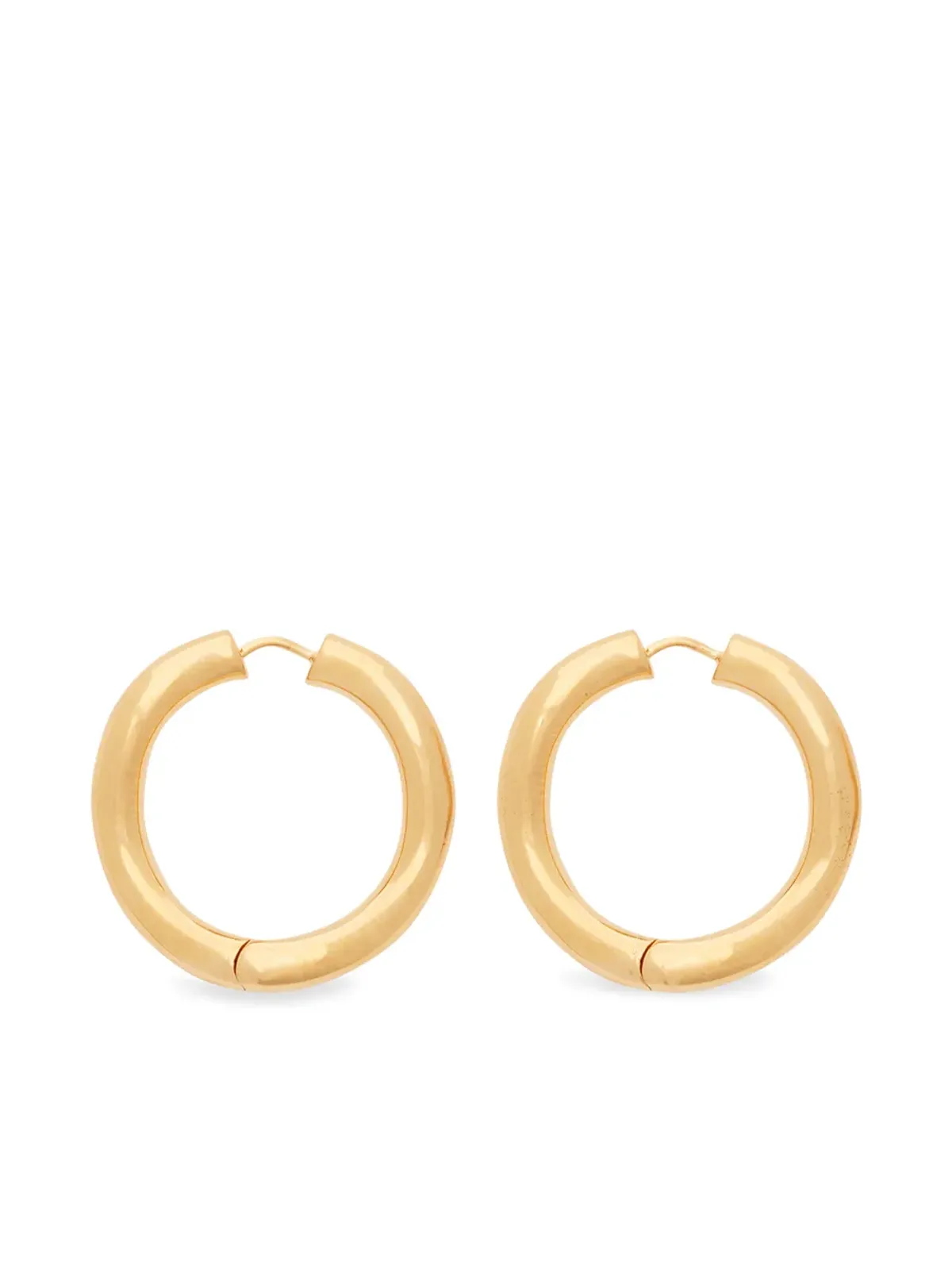 Charlotte Chesnais Wave hoop earrings - Gold - 画像3