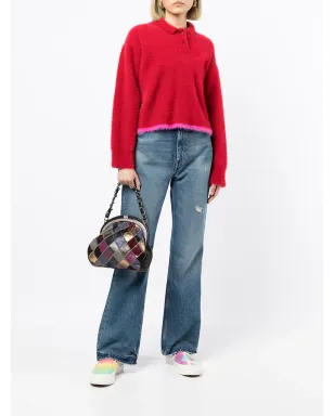 CHANEL ビンテージ 2005-2006 CCパッチワーク ハンドバッグ - マルチカラー - サムネイル2