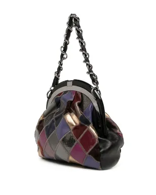 CHANEL ビンテージ 2005-2006 CCパッチワーク ハンドバッグ - マルチカラー - サムネイル3