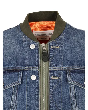 Alexander McQueen パネルドボンバージャケット - サムネイル3