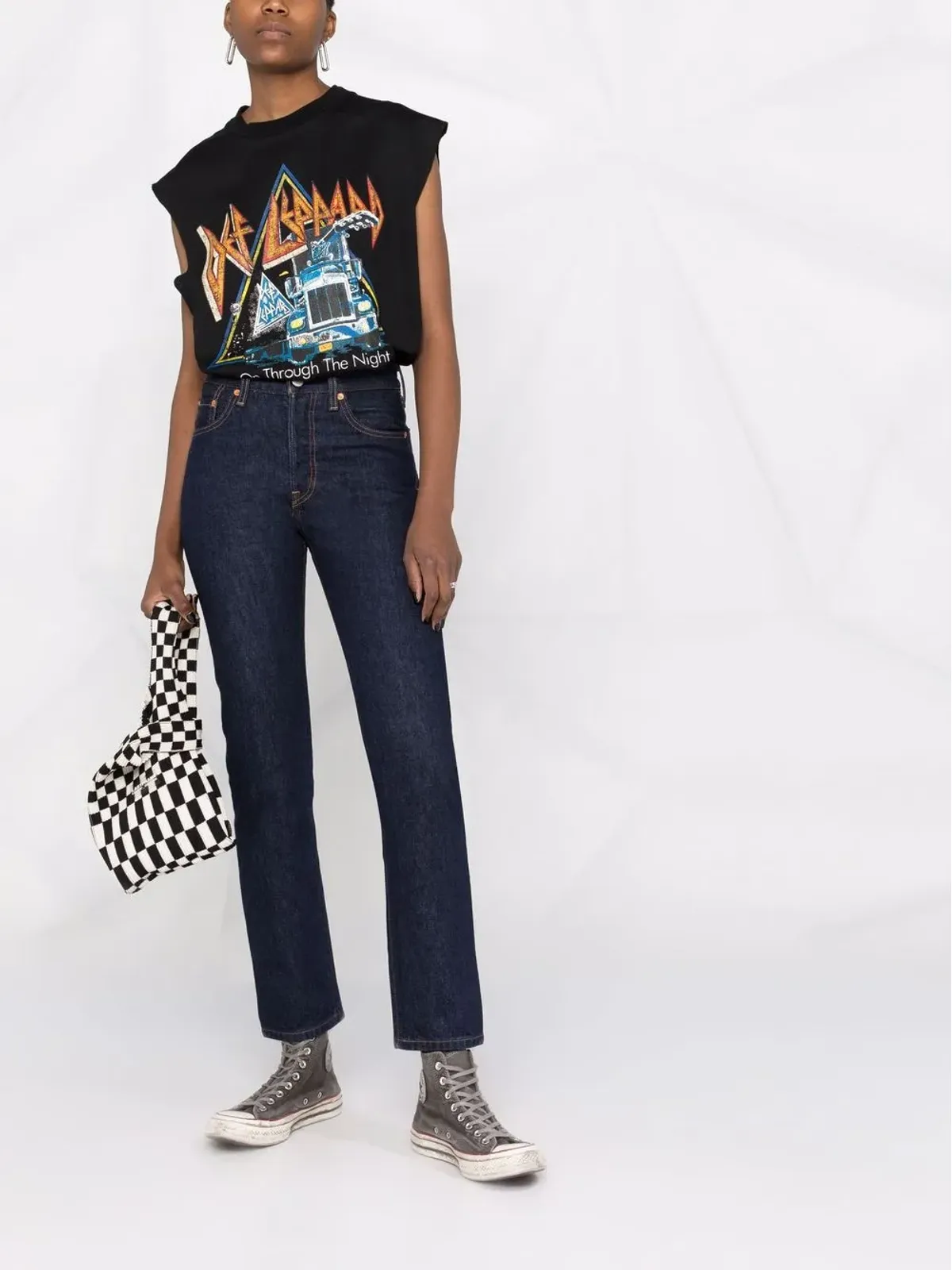 Levi's 501 オリジナルストレートジーンズ ブルー - 画像2