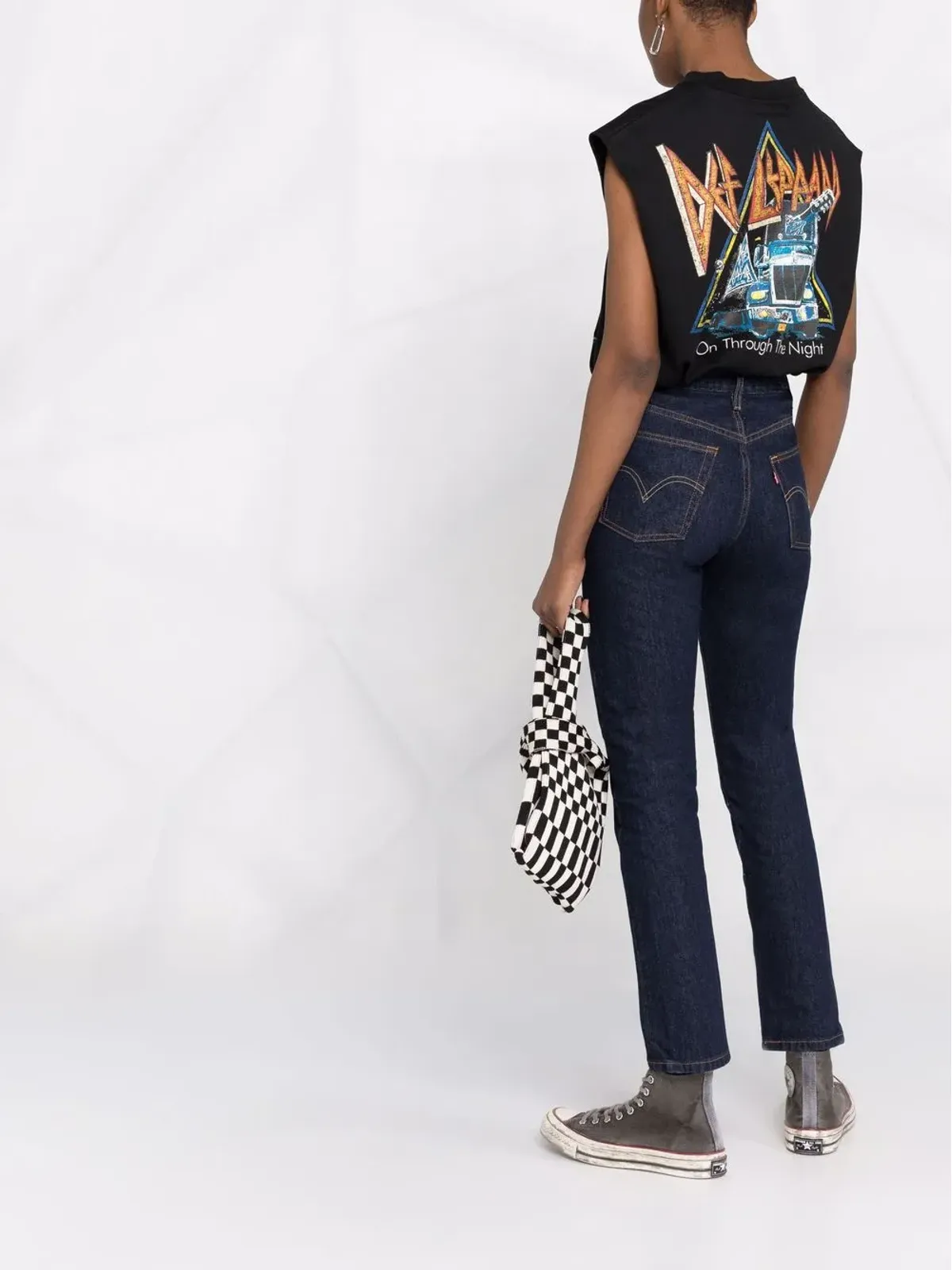 Levi's 501 オリジナルストレートジーンズ ブルー - 画像4