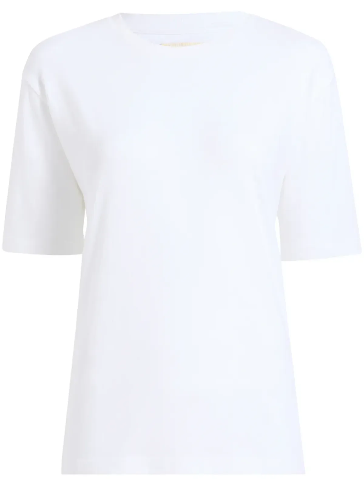 KHAITE Mae ロゴアップリケ Tシャツ - 画像1