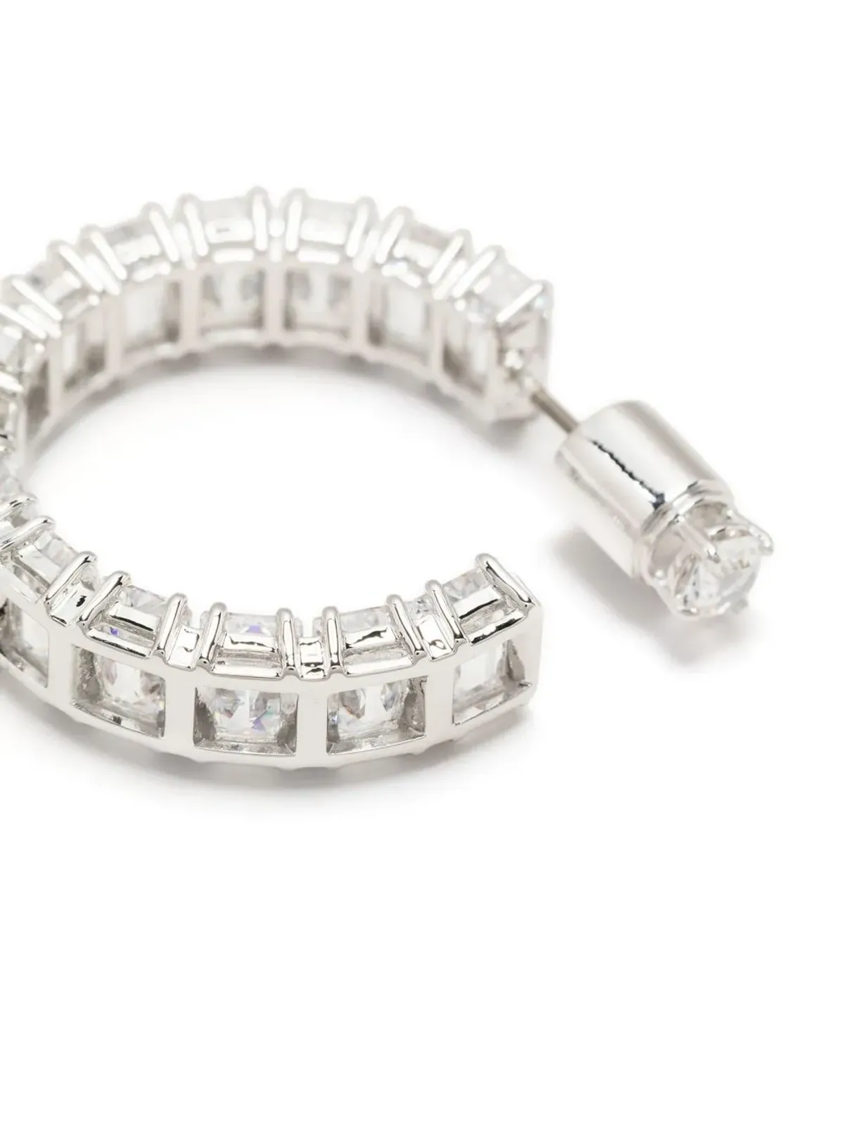 Swarovski マトリックス フープピアス - 画像3
