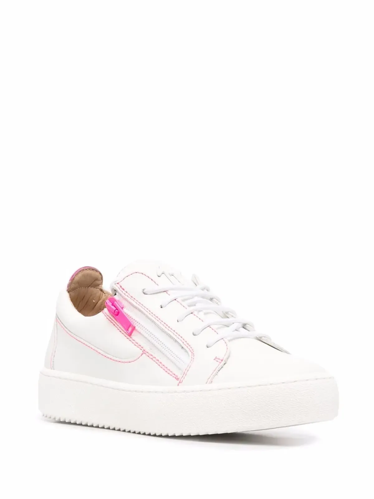 Giuseppe Zanotti Gail コントラストスニーカー - White - 画像2