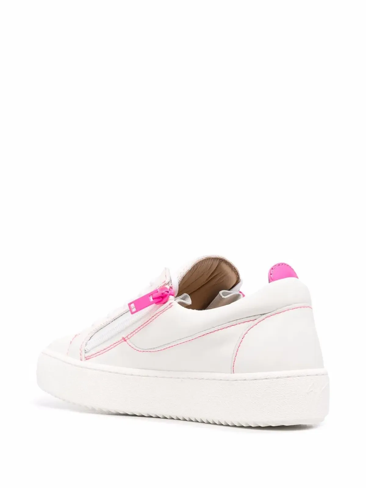 Giuseppe Zanotti Gail コントラストスニーカー - White - 画像3