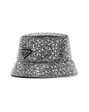 Prada クリスタル装飾バケットハット - サムネイル3