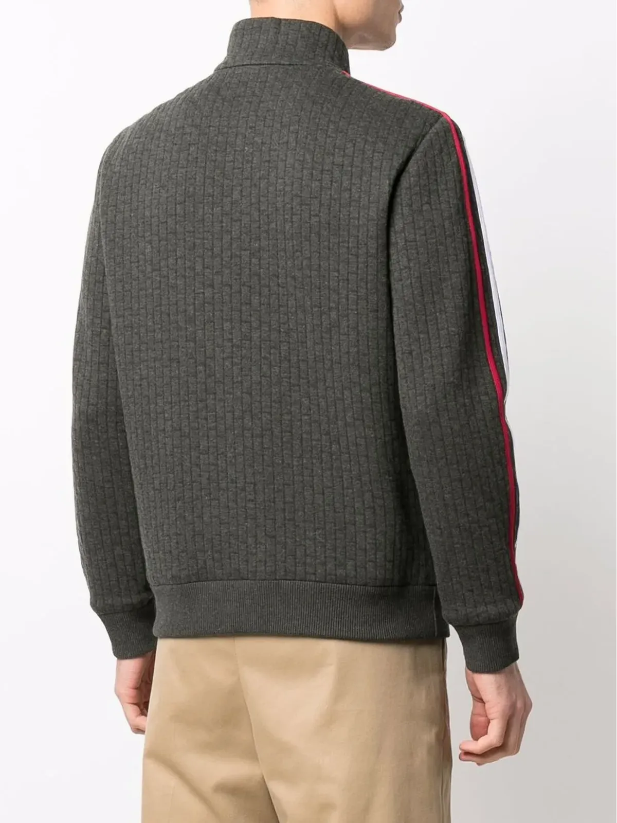 Giorgio Armani サイドストライプディテールセーター - 画像4