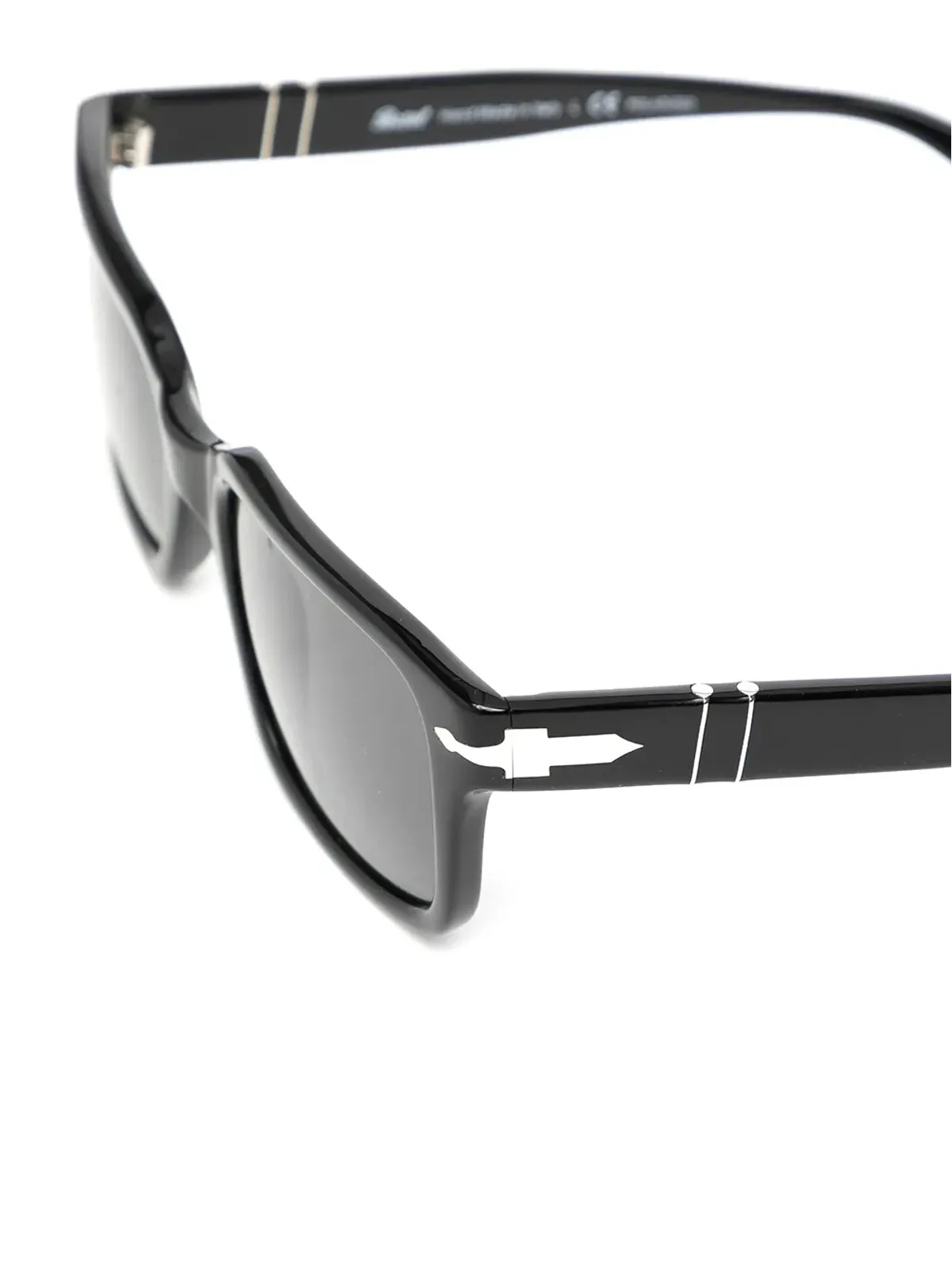 Persol PO3271S スクエアフレーム サングラス（ブラック） - 画像3