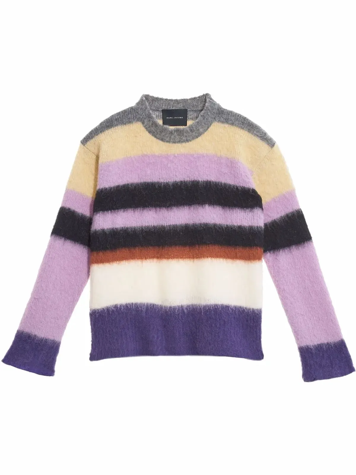 Marc Jacobs ブラッシュドストライプ ジャンパー - ピンク - 画像1
