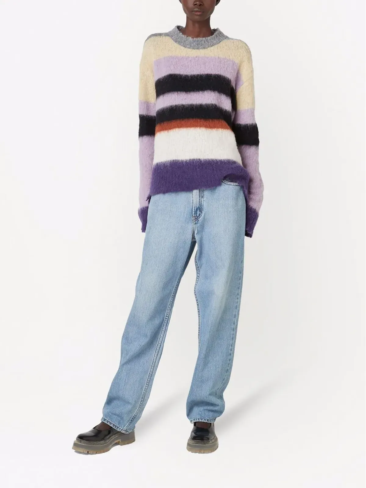 Marc Jacobs ブラッシュドストライプ ジャンパー - ピンク - 画像2