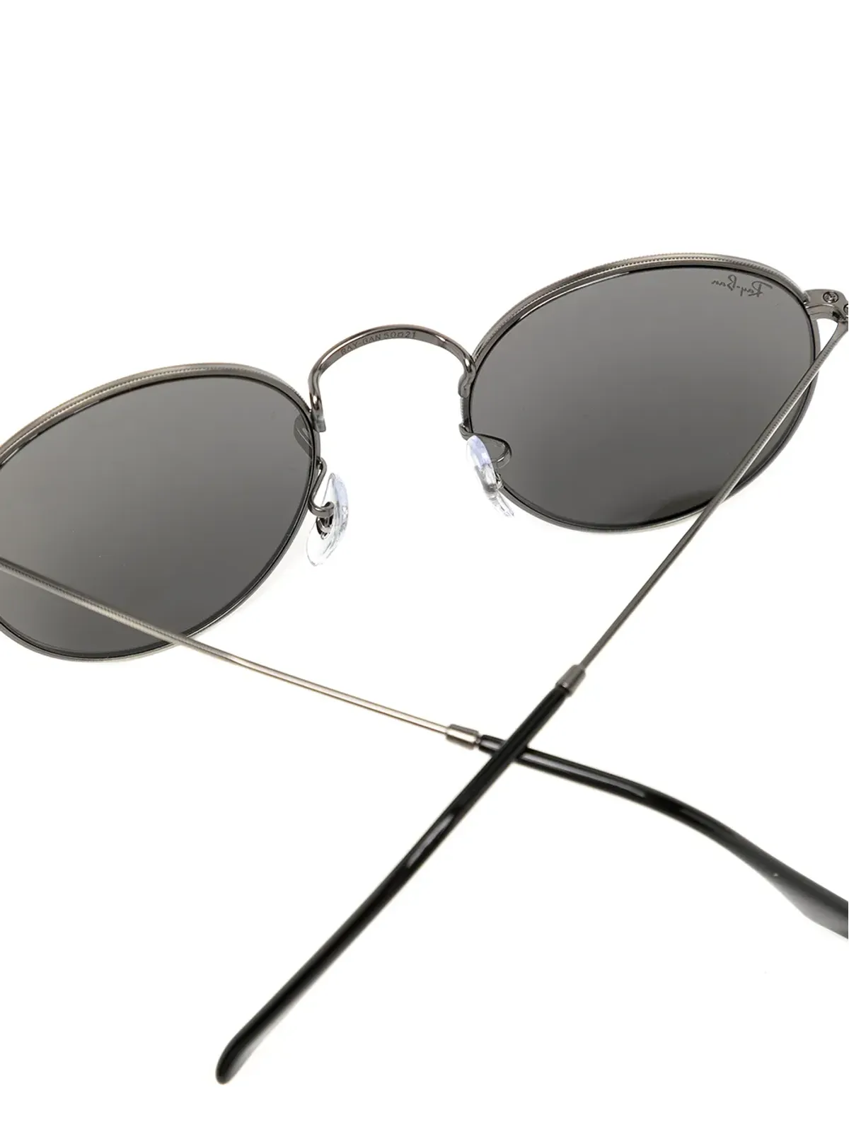 Ray-Ban ラウンドティントサングラス - ブラック - 画像3