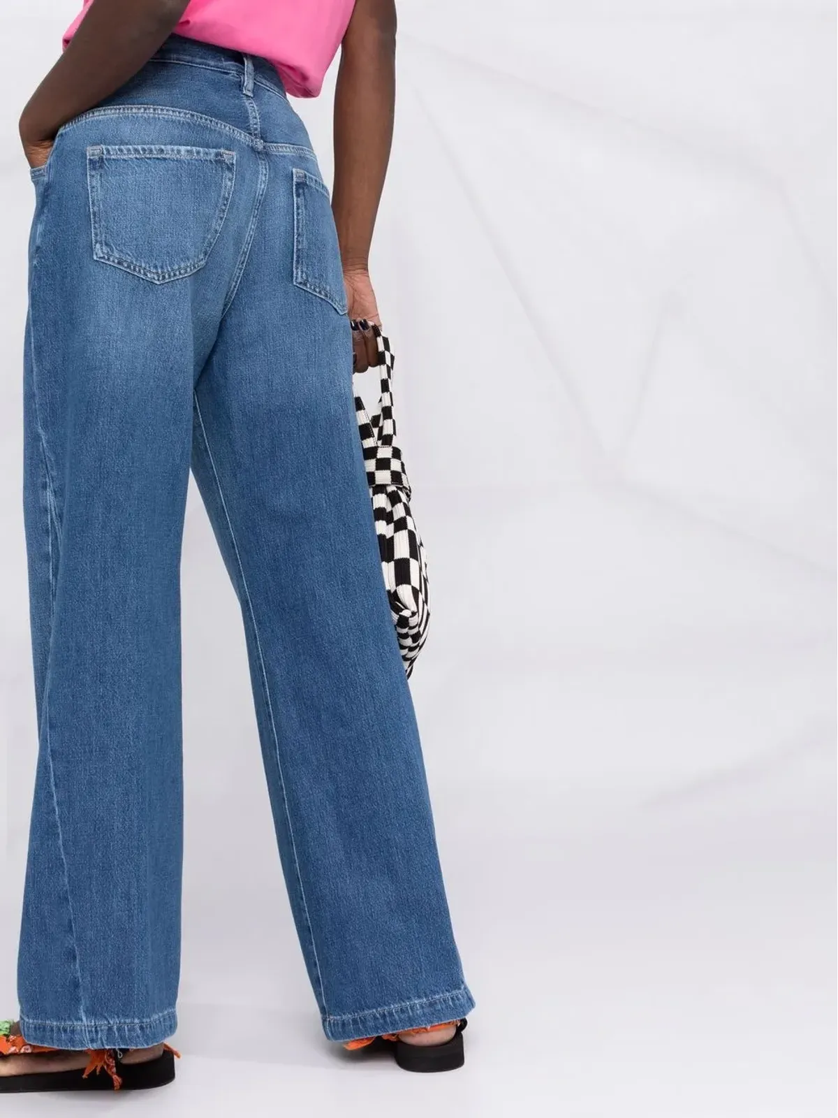 FRAME Le Baggy wide-leg jeans - Blue - 画像5