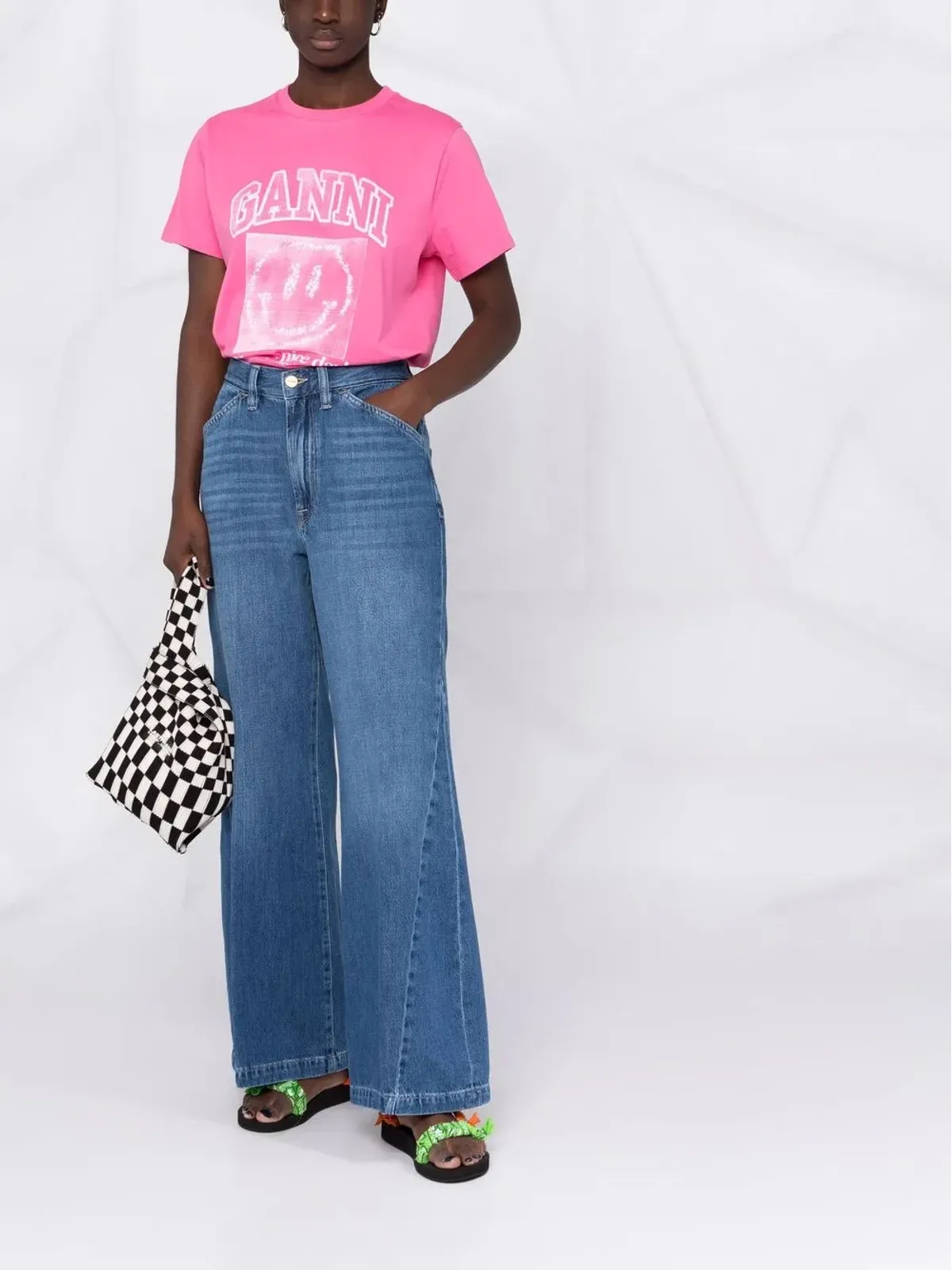 FRAME Le Baggy wide-leg jeans - Blue - 画像2