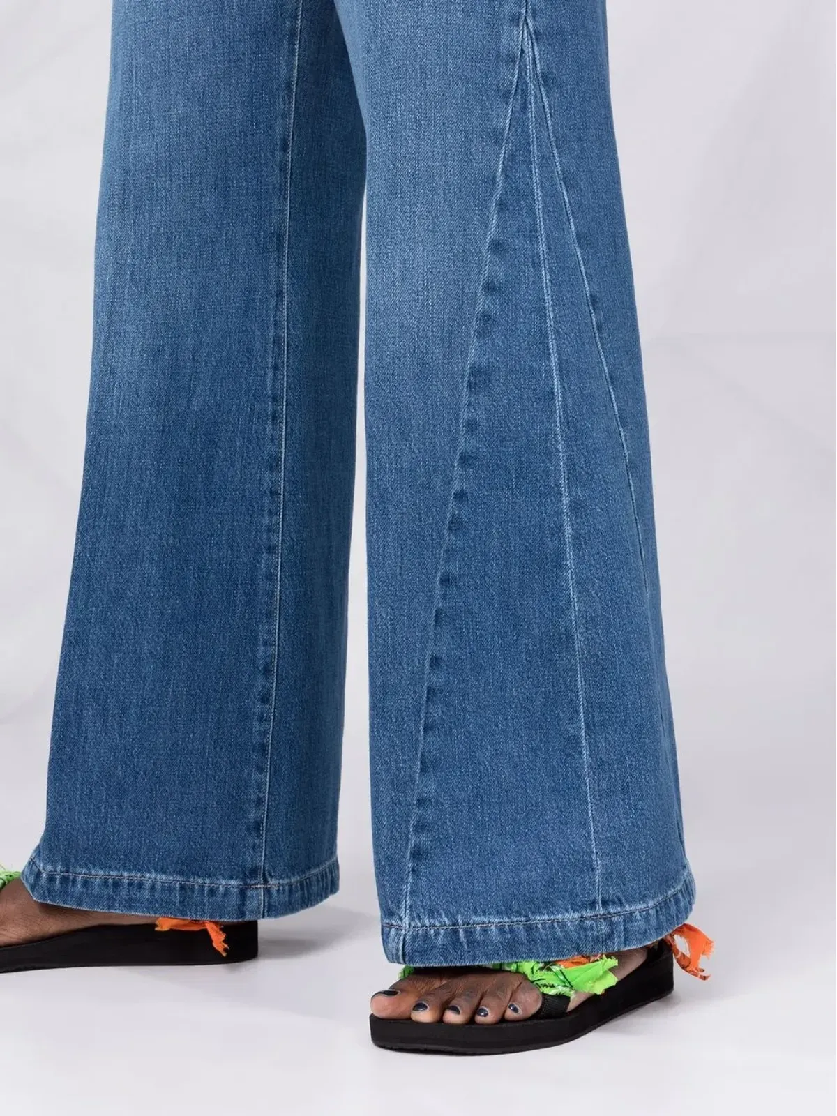FRAME Le Baggy wide-leg jeans - Blue - 画像3