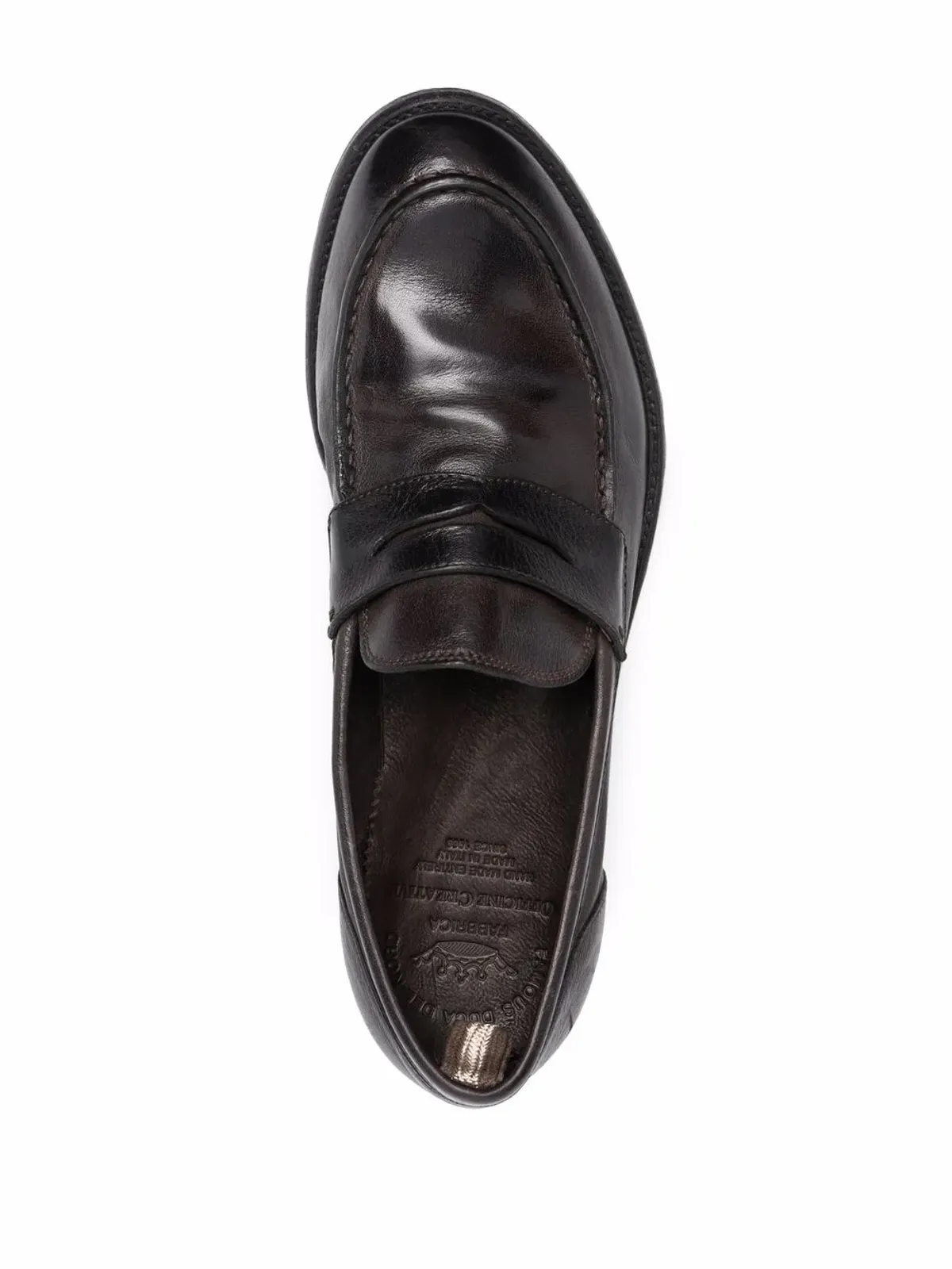 Officine Creative ウォーンエフェクト ローファー - 画像4