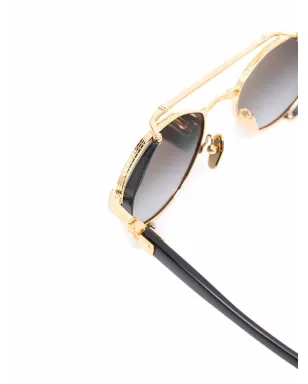 Balmain Eyewear ラウンドフレームサングラス - サムネイル3