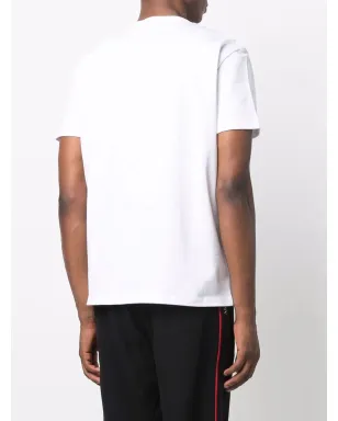 Alexander McQueen スケルトン ロゴプリント Tシャツ - サムネイル4