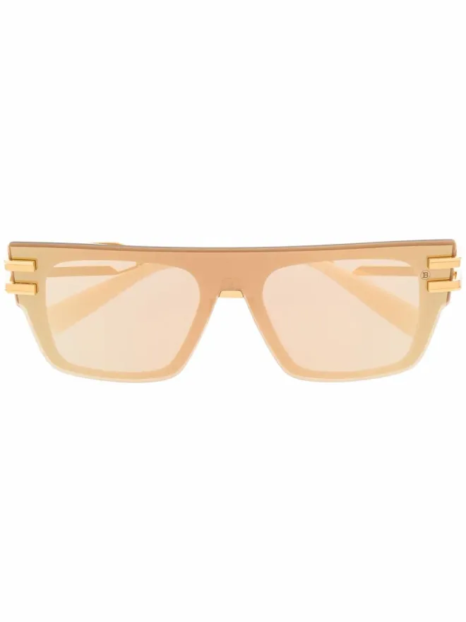 Balmain Eyewear Balmain Eyewear スクエアフレーム サングラスの商品画像