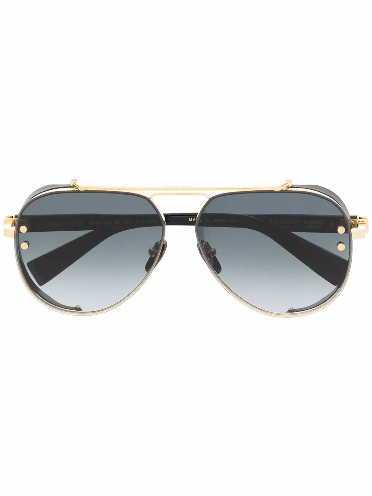 Balmain Eyewear パイロットフレーム サングラス - 画像1