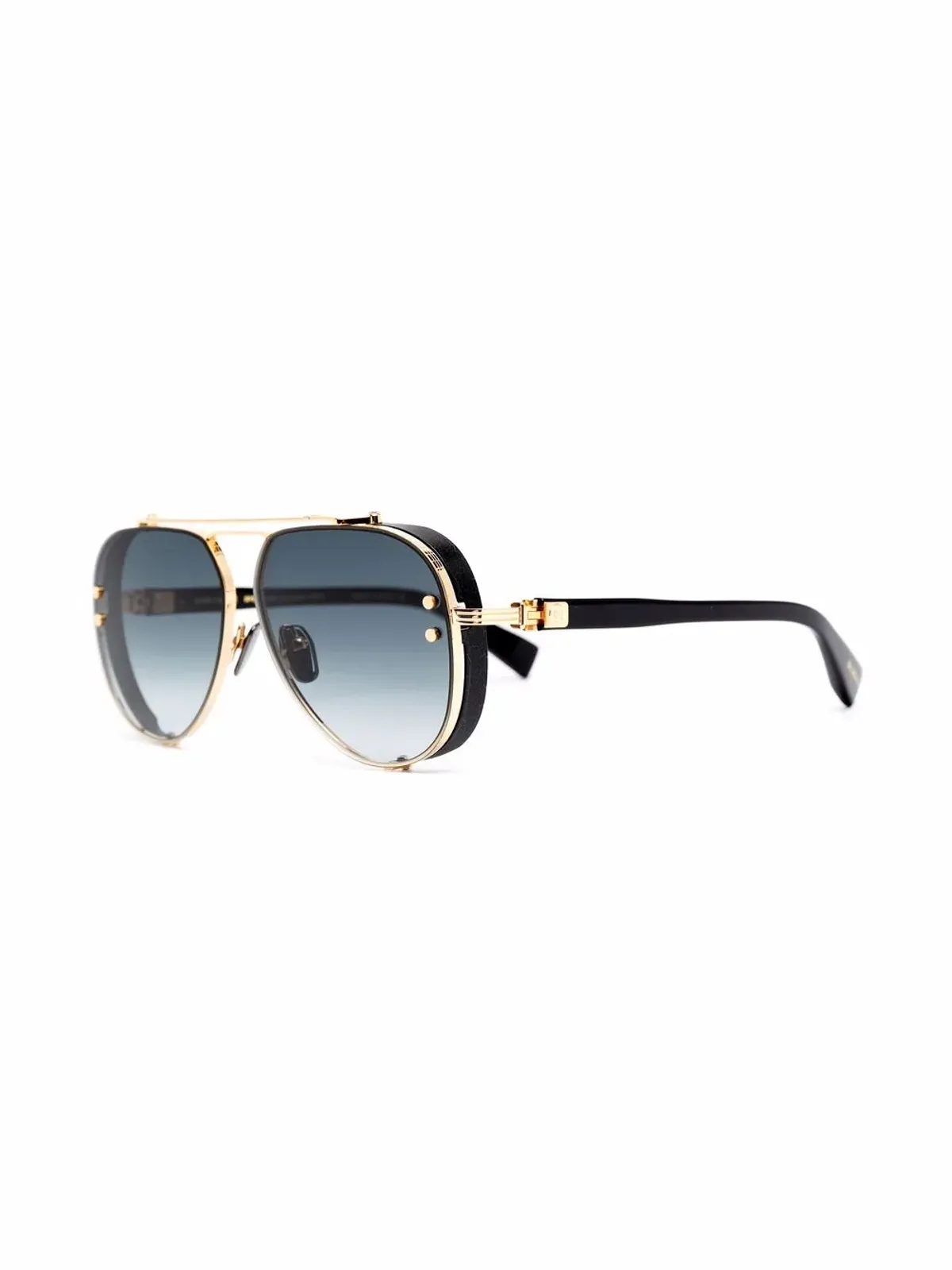 Balmain Eyewear パイロットフレーム サングラス - 画像2