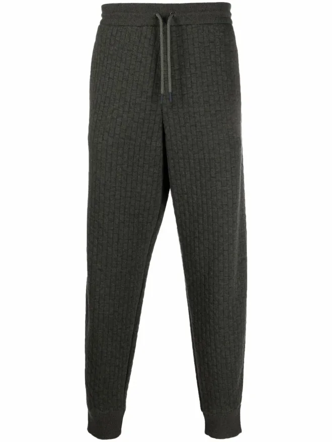 Giorgio Armani Giorgio Armani リブ編みサイドストライプパンツの商品画像