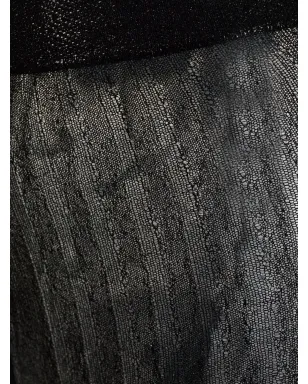 Prada メタリックエフェクト ストライプタイツ - サムネイル4