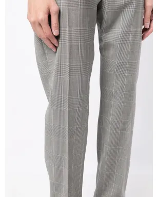 MARANT チェック柄コットン テーラードパンツ - グレー - サムネイル5