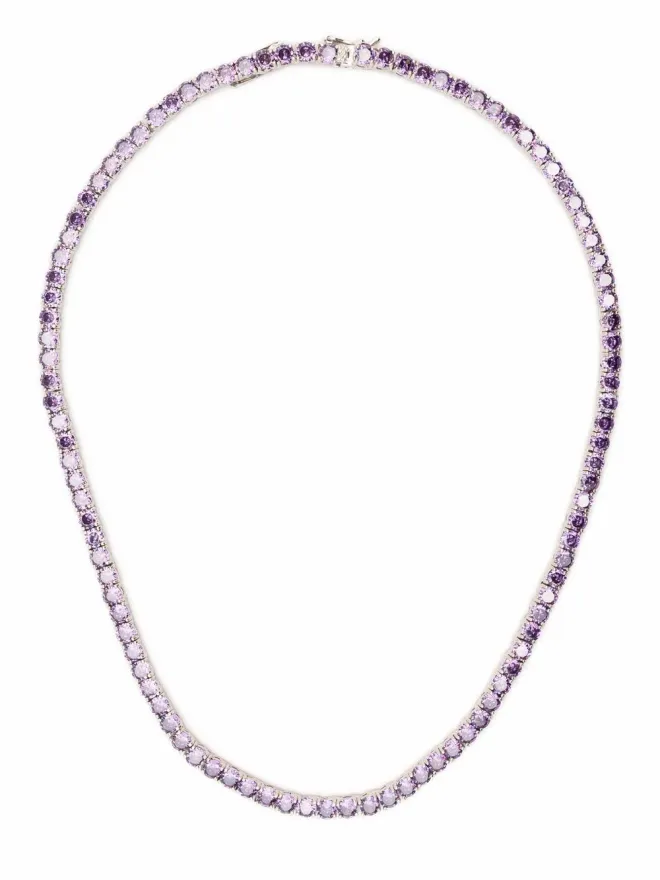 Mounser Mounser ラグーナクリスタルネックレス（シルバー）の商品画像