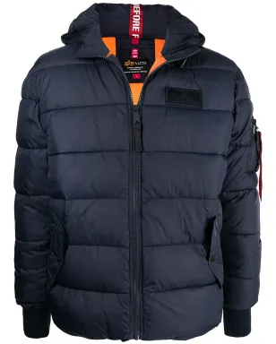 Alpha Industries パッド入りロゴジャケット - サムネイル1