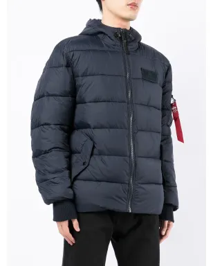 Alpha Industries パッド入りロゴジャケット - サムネイル3