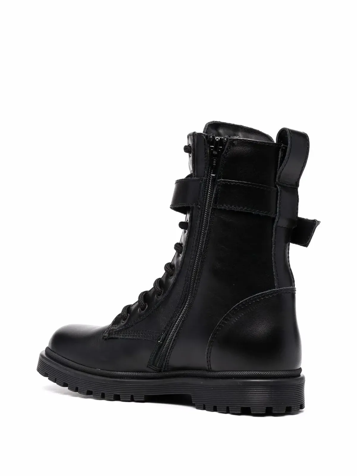 Moncler Enfant Carinne レースアップ・コンバットブーツ - 画像3