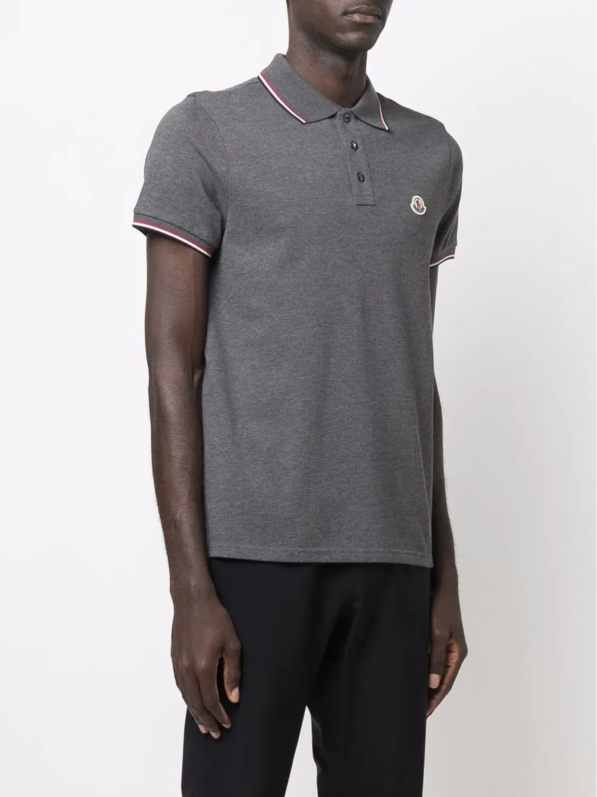 Moncler ピケ ロゴパッチ ポロシャツ - 画像3