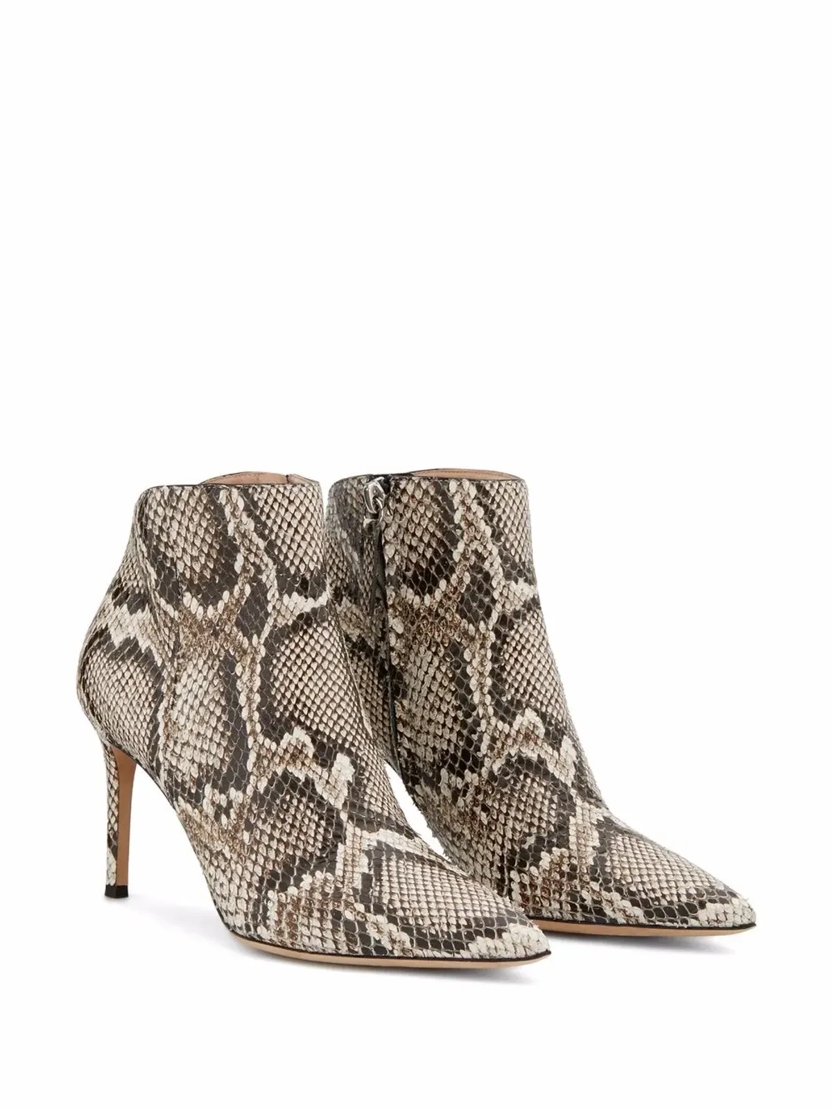 Giuseppe Zanotti Tysha snakeskin風ブーツ - 画像2