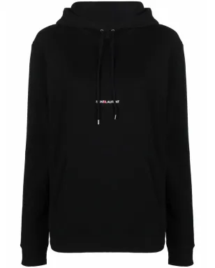 Saint Laurent ロゴプリント フーディ - サムネイル1