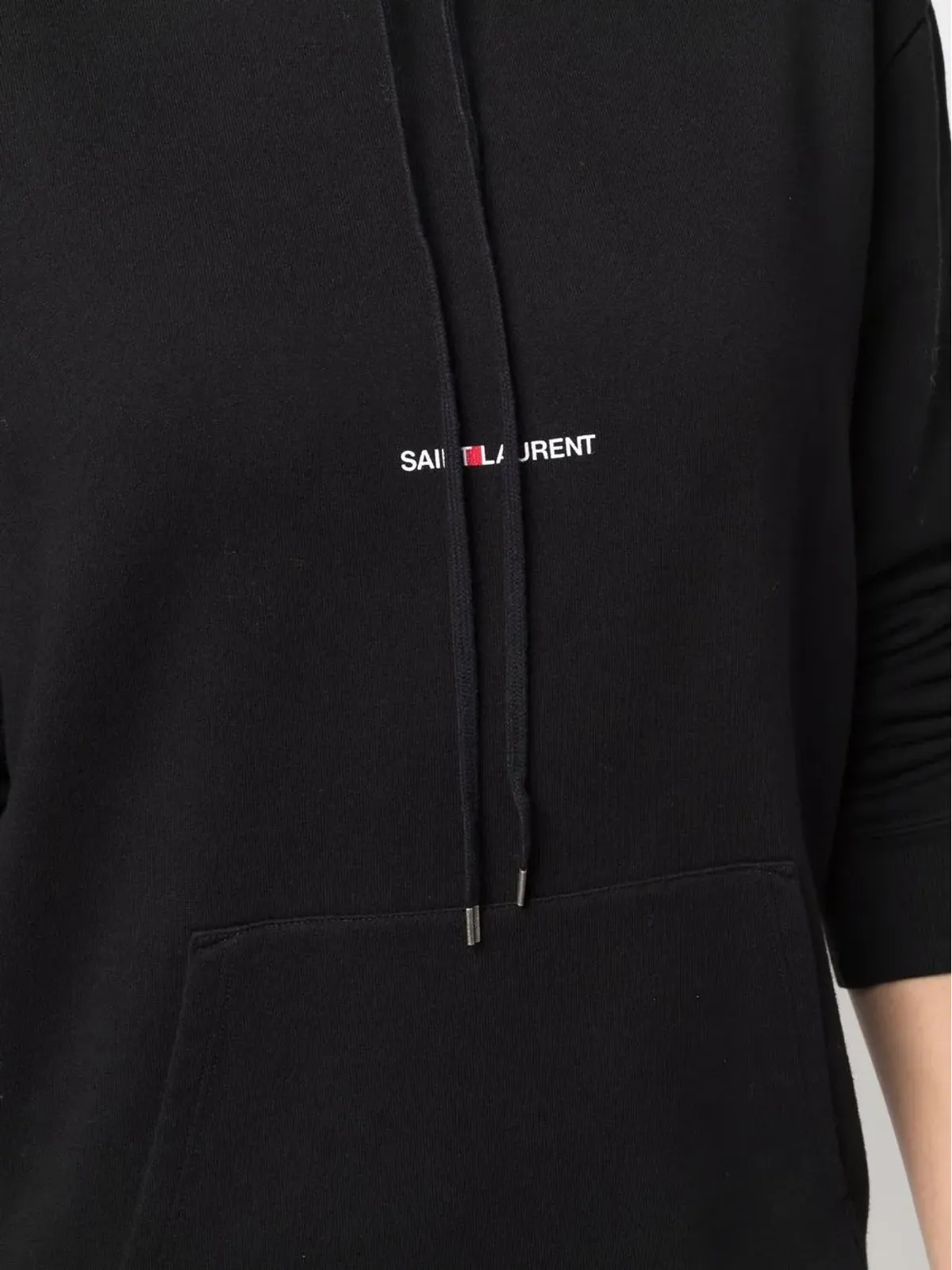 Saint Laurent ロゴプリント フーディ - 画像5