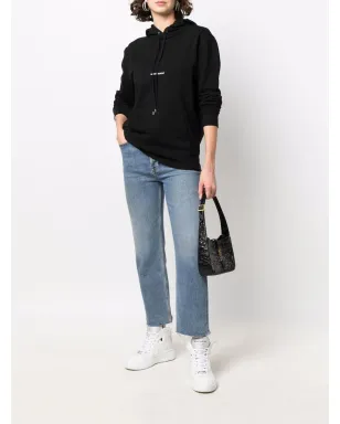 Saint Laurent ロゴプリント フーディ - サムネイル2