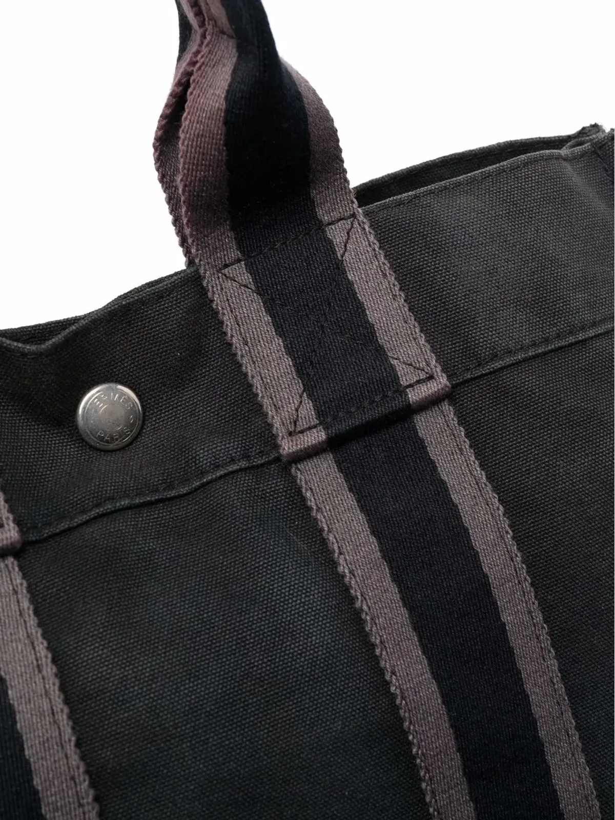Hermès ビンテージ Fourre Tout ハンドバッグ - ブラック - 画像4