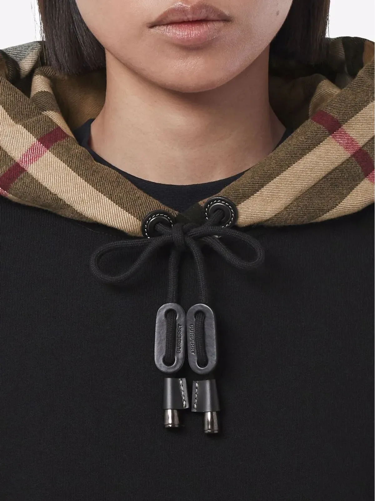 Burberry ビンテージチェック コットン パーカー - 画像5