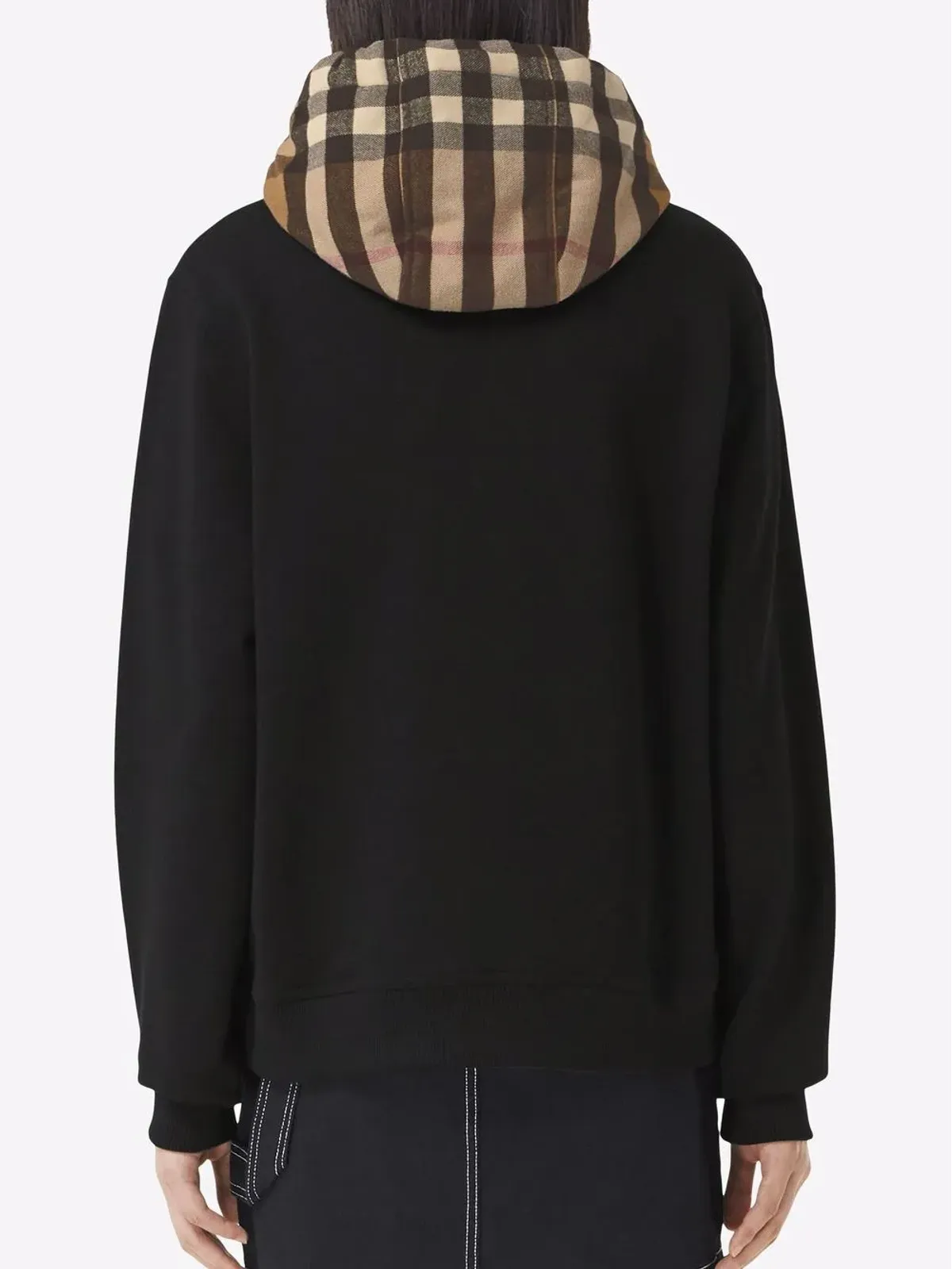 Burberry ビンテージチェック コットン パーカー - 画像4