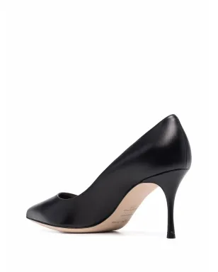 Sergio Rossi Godiva 75mm ポリッシュ仕上げパンプス - サムネイル3